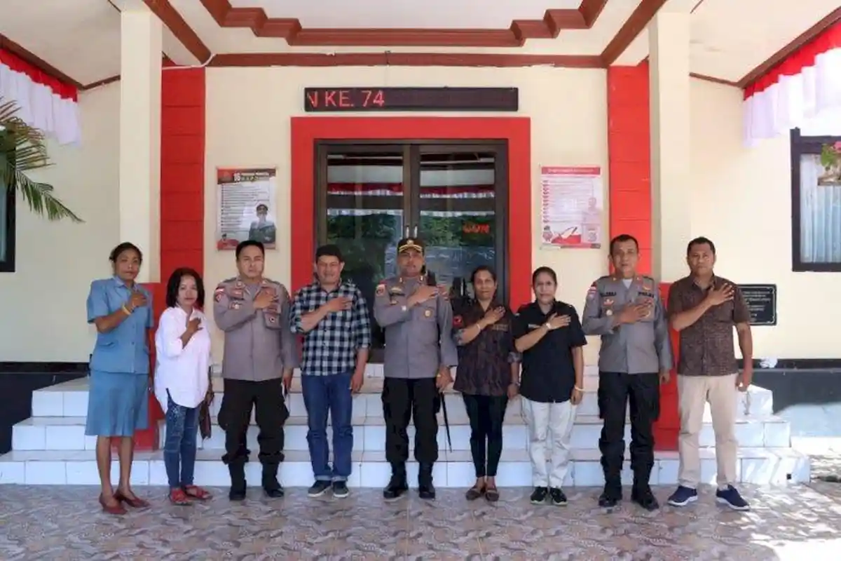 Ervi Naro Ajak Putra Putri Polri Bergabung dengan KBPP Kabupaten TTU