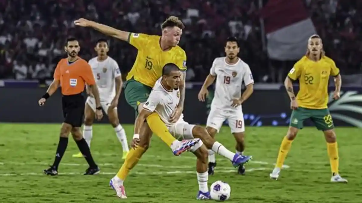 Tempat Menonton Tim Nasional Sepak Bola Australia vs Timnas Indonesia, Jadwal Main Jam 16.10 WIB