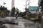 Ledakan Bom di Pasar Pakistan