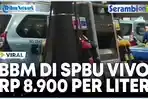 VIDEO VIRAL BBM di SPBU Vivo Hanya Rp 8.900 per Liter, Kini Banyak Diburu Warga