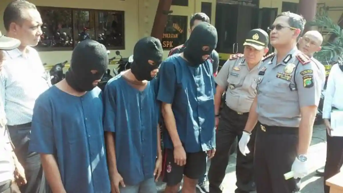 Sindikat Begal Ini Sudah Sikat 31 Unit Sepeda Motor
