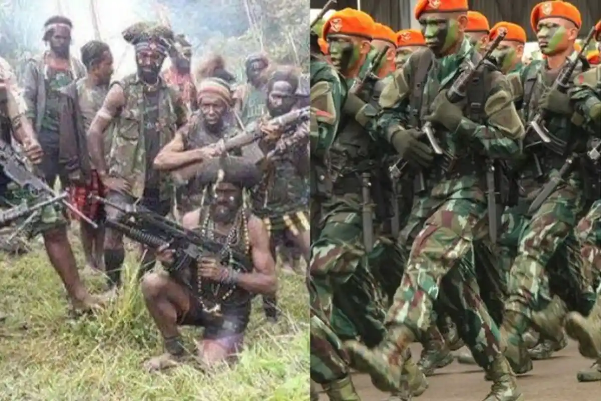 Bukan Sembarang Prajurit, Ini Kehebatan Paskhas TNI AU  Selamat dari Berondongan Tembakan KKB