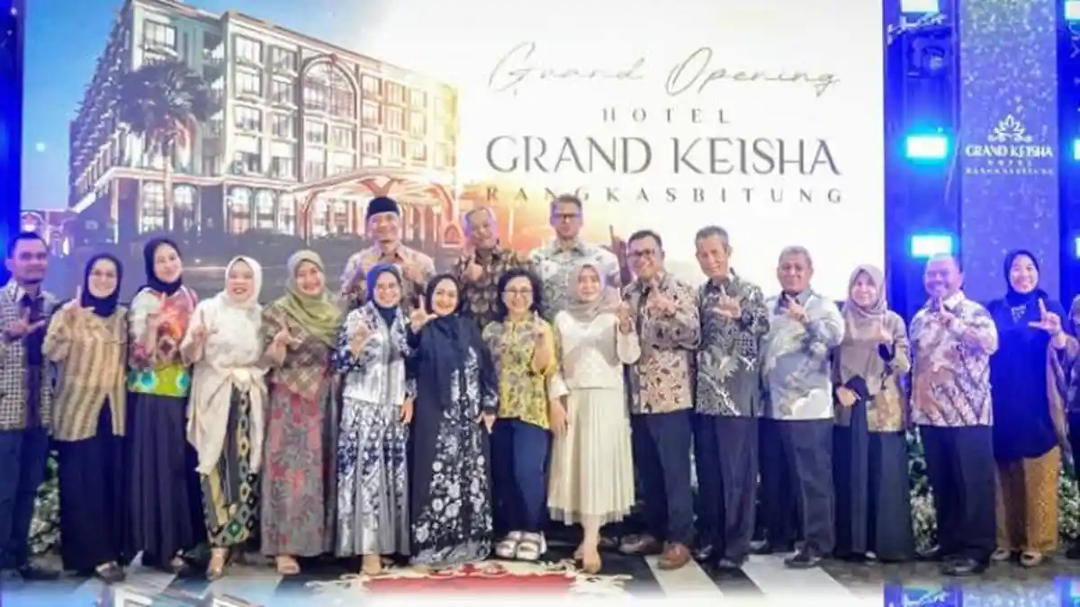 Bupati Hasbi Resmikan Hotel Grand Keisha Rangkasbitung, Hotel Bintang 4 Pertama di Lebak