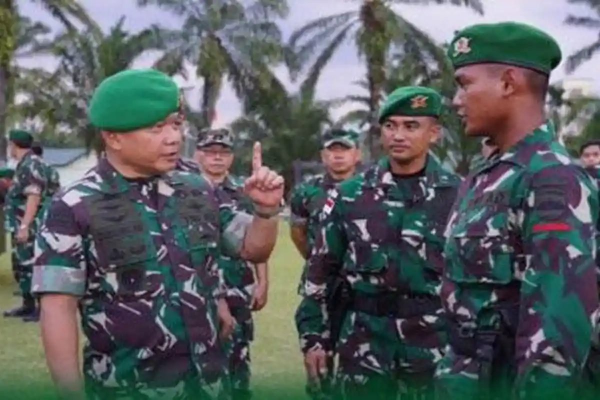 Putus Jalur Amunisi dan Senjata KKB Papua, Jenderal Dudung Wanti-wanti Ini Ke Yonif Tombak Sakti