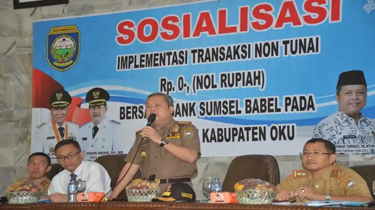 Pemkab OKU Segera Laksanakan Transaksi Non Tunai Kelola Keuangan OPD