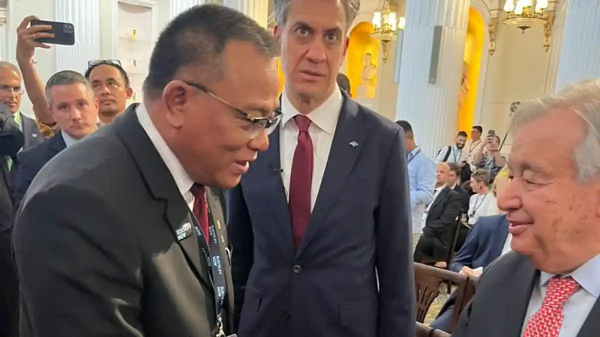 Di Forum Global London, RI Pertegas Komitmen Transisi Energi dan Perlindungan Lingkungan - Tribunnews.com