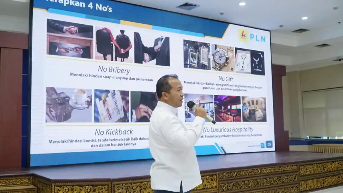 Integritas Jelang Hari Raya, General Manager PLN UID S2JB Himbau Hindari Gratifikasi