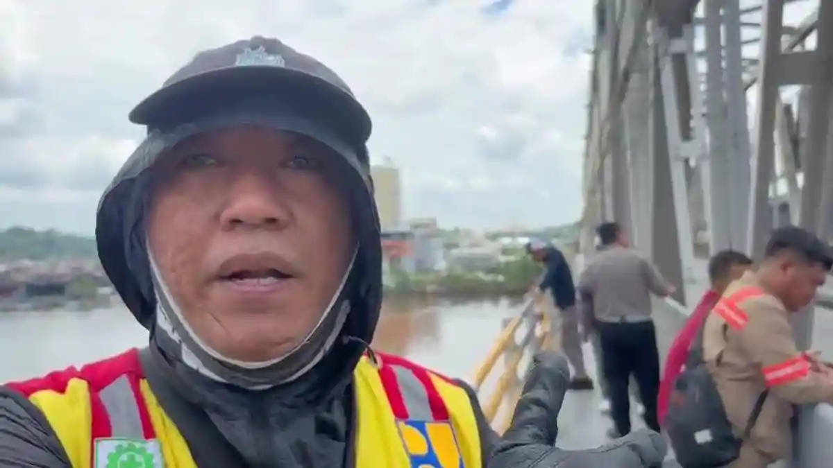 Pasca Insiden Jembatan I Mahakam Samarinda, BBPJN Kaltim Himpun Data Struktur Pilar pasca Tabrakan
