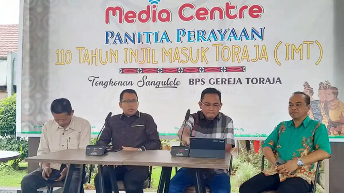 Ini Rangkaian Kegiatan Peringatan 110 Tahun Injil Masuk Toraja