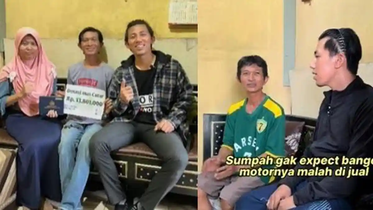 PENGAKUAN Catur Penjual Pentol Jual Motor Hasil Donasi, Padahal Dikasih Modal, Dipakai Bayar Utang
