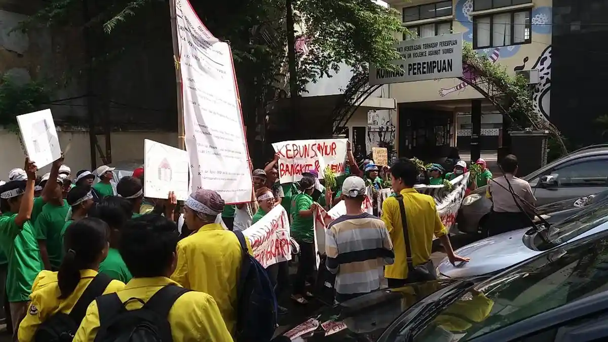 Hendak Digusur, Warga Kebun Sayur Ciracas Minta Perlindungan Komnas HAM