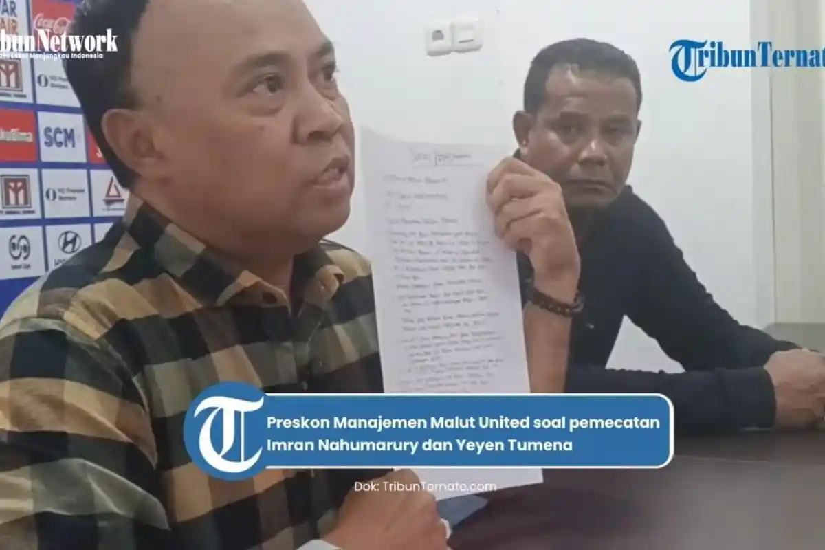 Daftar Kesalahan Imran Nahumarury dan Yeyen Tumena di Malut United: Tilep Duit Ibadah Pemain