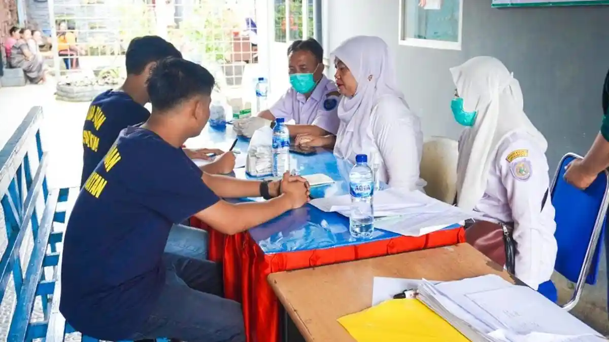 Peringati Hari Bakti Pemasyarakatan ke-59, Lapas Rantauprapat Lakuan Tes HIV kepada Warga Binaan