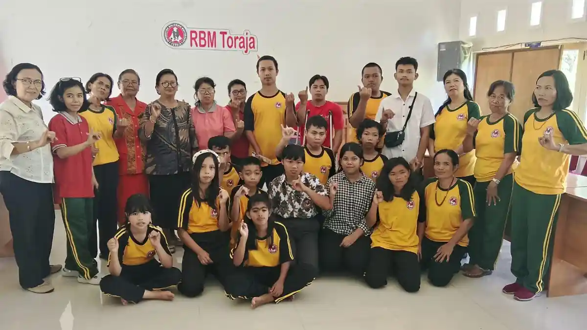 30 Tahun Berdiri, RBM Toraja Utara Layani 500 Anak Disabilitas