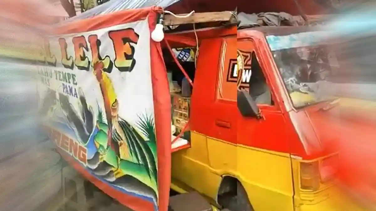 Kuliner Bandung, Nikmati Pecel Lele di Mobil Jenazah yang Dimodifikasi