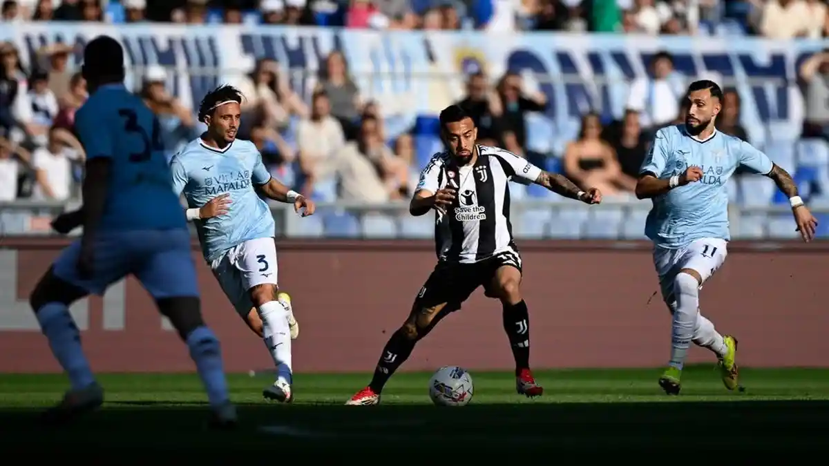 HASIL Liga Italia - Diwarnai Kartu Merah, Juventus Gagal Menang, Kena Gol Dramatis dari Lazio