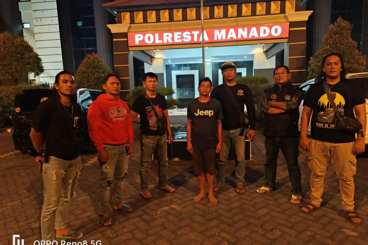 Berkelahi saat Pengucapan Syukur, Pria Paruh Bayah Asal Minahasa Sulawesi Utara Ditangkap Polisi