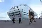 Kapal Pesiar Pasific Jewel Singgah di Pelabuhan Tanjung Emas Sem