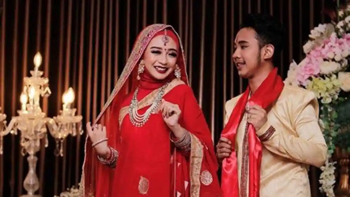 Rafly DA3 dan Ega DA2 Jalani Pemotretan Prewedding Bertemakan Hindustani, Intip Foto-fotonya