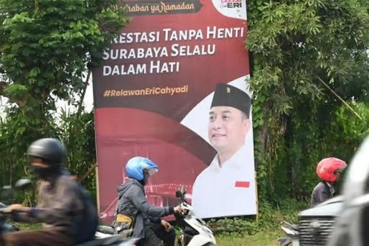 Baliho Eri Cahyadi Bertebaran, PDIP Tegaskan Belum Ada Rekomendasi Calon untuk Pilkada Surabaya 