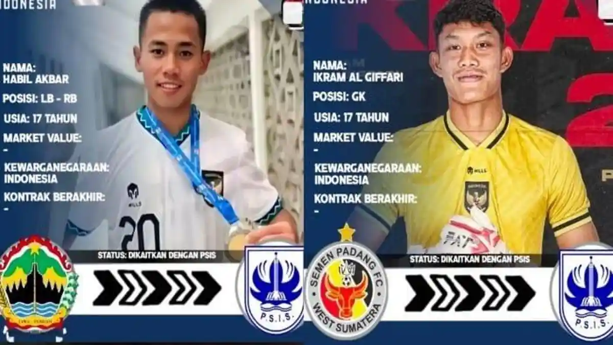 Teka-teki Pemain Timnas U-17 yang Direkrut PSIS Semarang, Tak Cuma Satu Tapi Dua Sekaligus