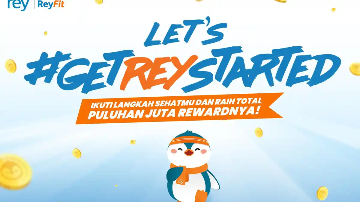 Jalan Kaki 10 Ribu Langkah Demi Hidup Sehat dan Bugar Bersama #GetREYStarted 