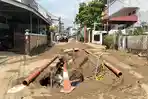 Warga Dempo, Palembang Mulai Keluhkan Proyek Limbah Rumah Tangga, Pekerjaan Tak Kunjung Selesai 