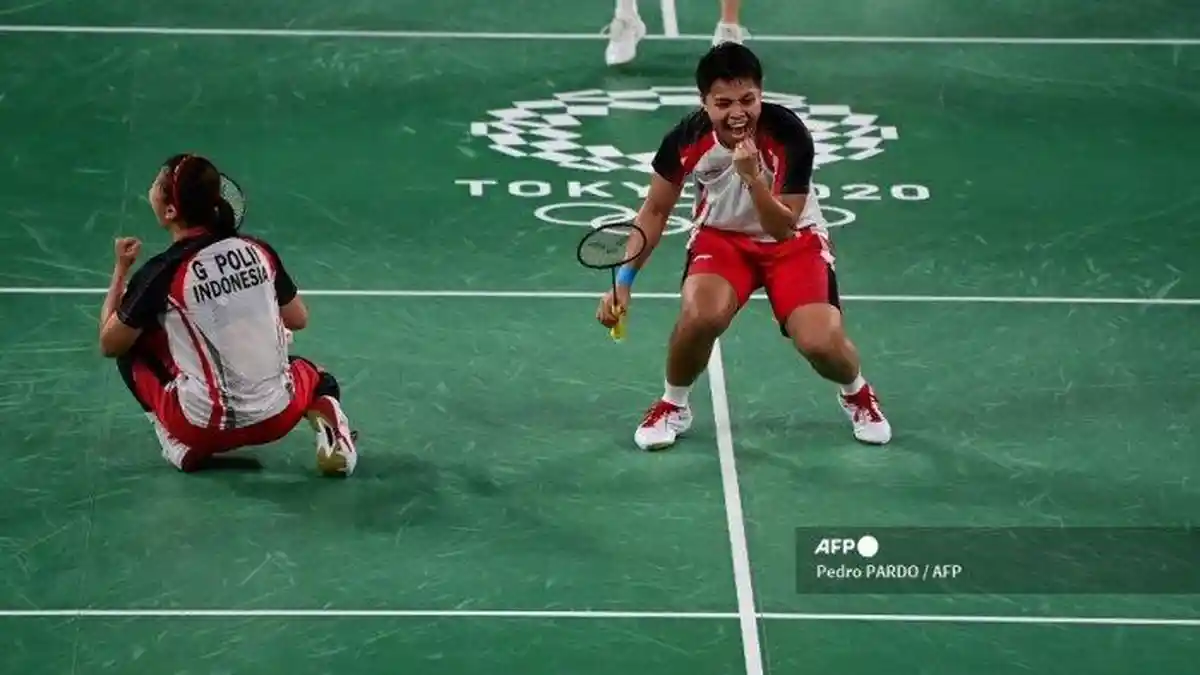 Greysia/Apriyani Raih Medali Emas di Olimpiade Tokyo 2021, Cabor Bulutangkis Terhindar Memori Kelam