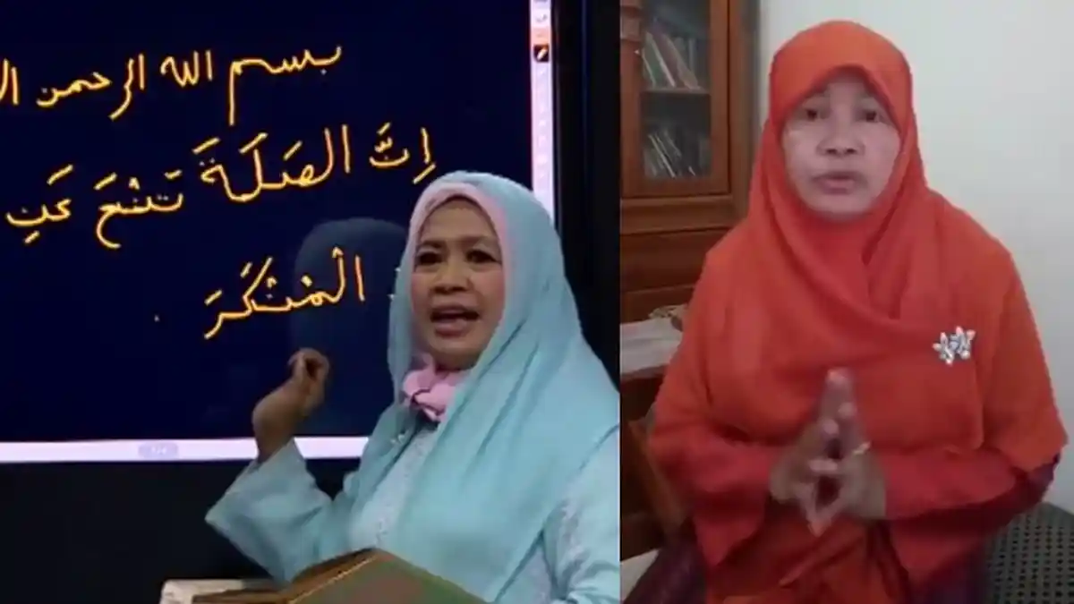 Ustazah Nani Handayani Diprotes Netizen Gara - gara Salah Tulis Ayat Quran, Ini Reaksinya