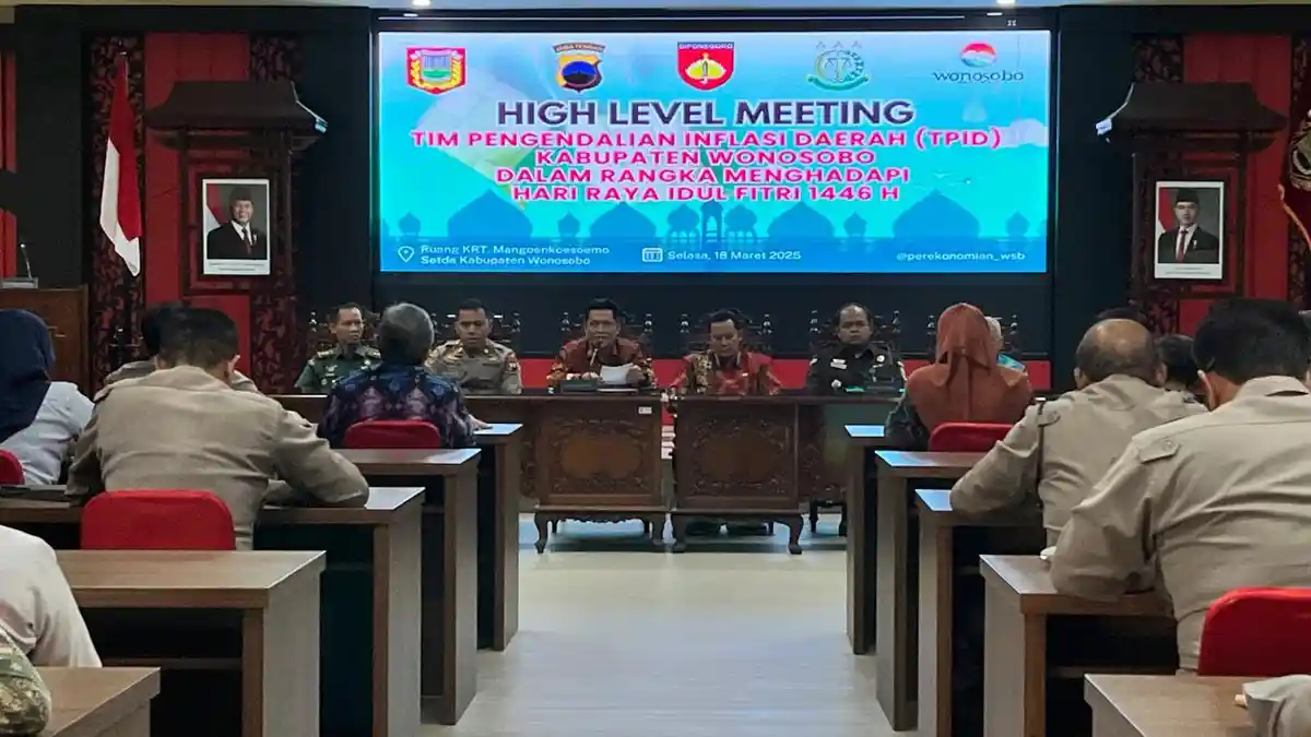 Bupati Wonosobo Jamin Ketersediaan Kebutuhan Pokok dan Keamanan Masyarakat Jelang Idulfitri