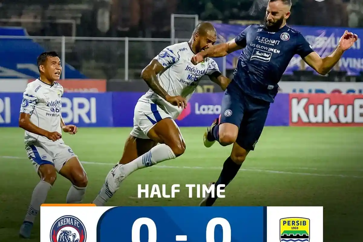 Head to Head Arema FC vs Persib Bandung: Rekor Buruk Singo Edan Bersua Maung Bandung