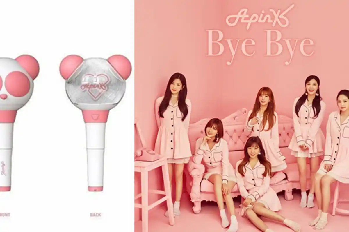 Lihat Uniknya Desain Lightstick Terbaru APink, Bentuknya Wakili Penggemar, Pink Panda!