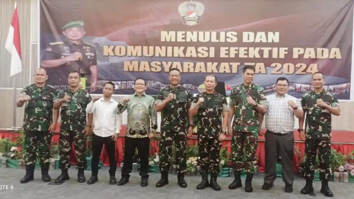 Korem 031/WB Gelar Kegiatan Menulis dan Komunikasi Efektif Pada ...