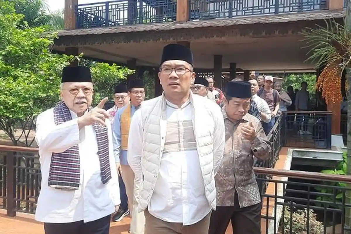 Fauzi Bowo Pernah Menggaji Ridwan Kamil Selama 4 Tahun, Terungkap Saat Bertemu di Setu Babakan