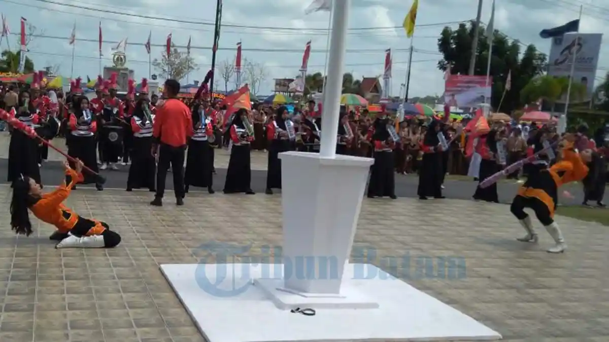 VIDEO. Meriahnya Upacara HUT Pramuka. Dari Joget Massal Sampai Aksi Mayoret yang Cantik