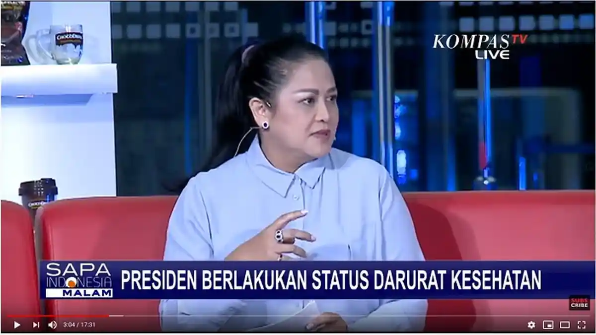 Kaget Connie Rahakundini Gamblang Prediksikan Status Darurat Militer, Aiman: Yakin untuk Corona?