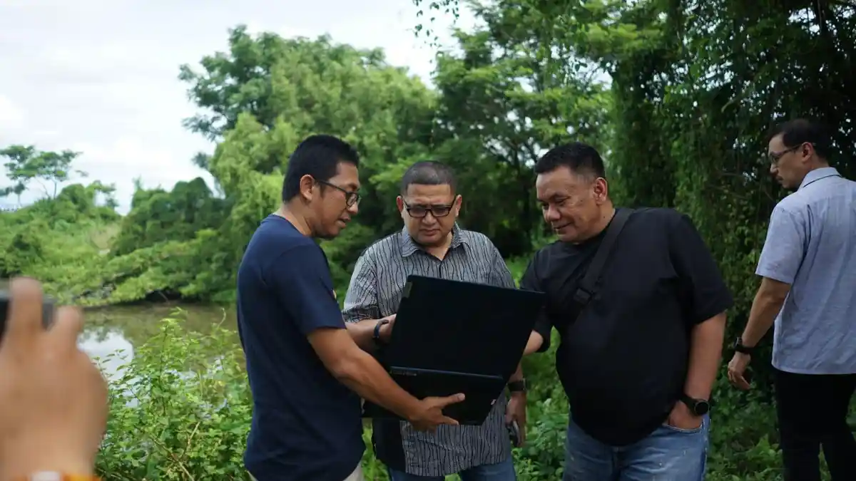 Respon Dirut JakPro Usai Tinjau Lahan Pembangunan Stadion di Untia Makassar