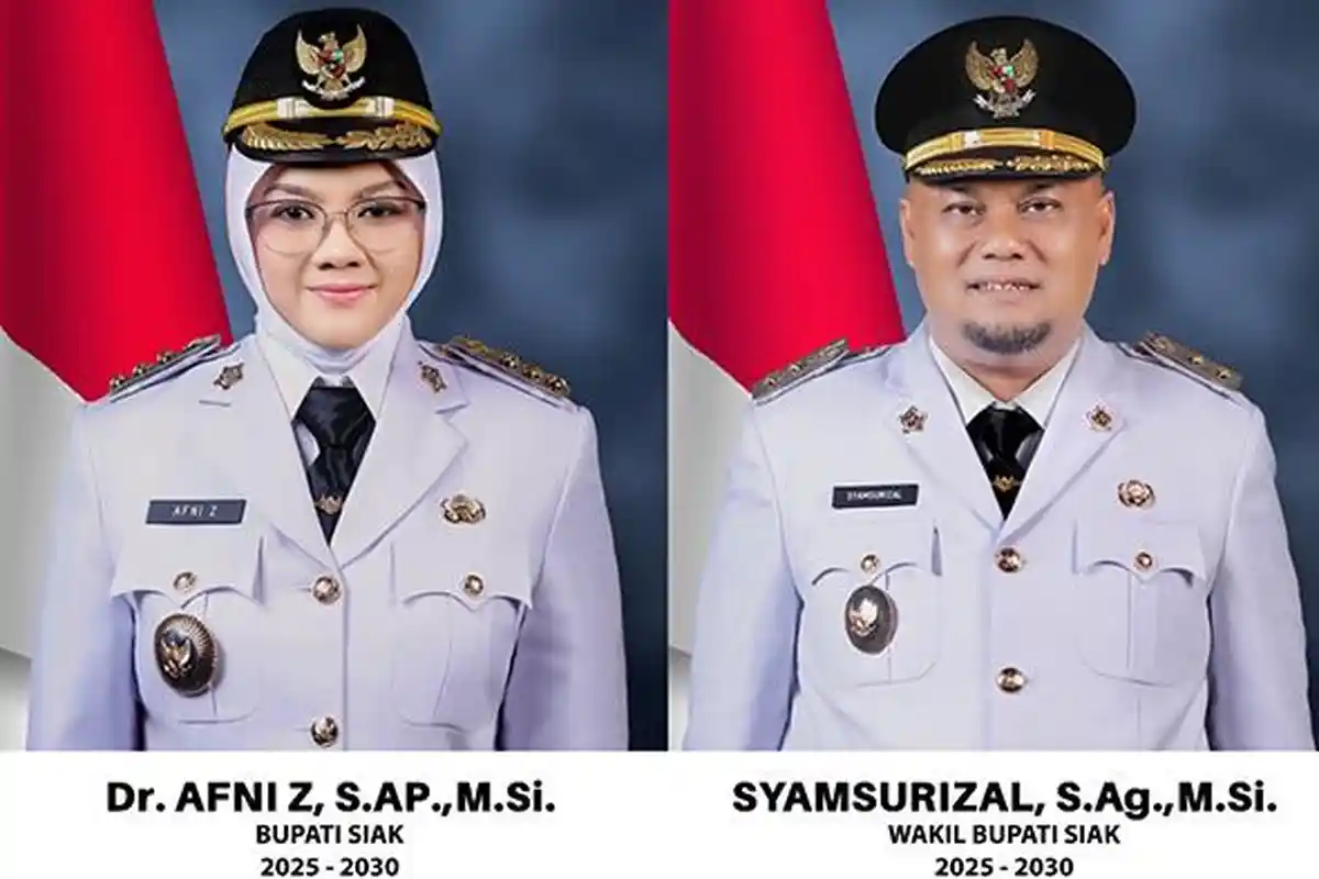 Jalan Panjang Menuju Kursi Bupati Siak, Afni-Syamsurizal Dilantik 4 Juni 2025