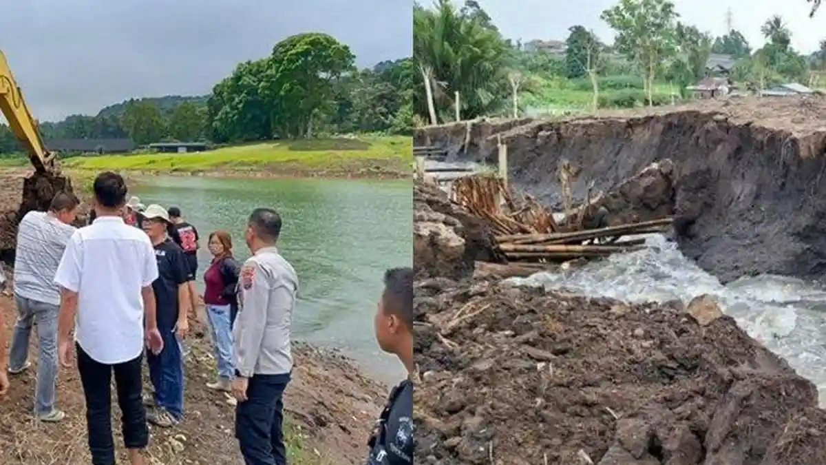 Ini Penyebab Sampai Tomohon Banjir di Tengah Cuaca Panas Terik, Warga Panik Selamatkan Barang-barang