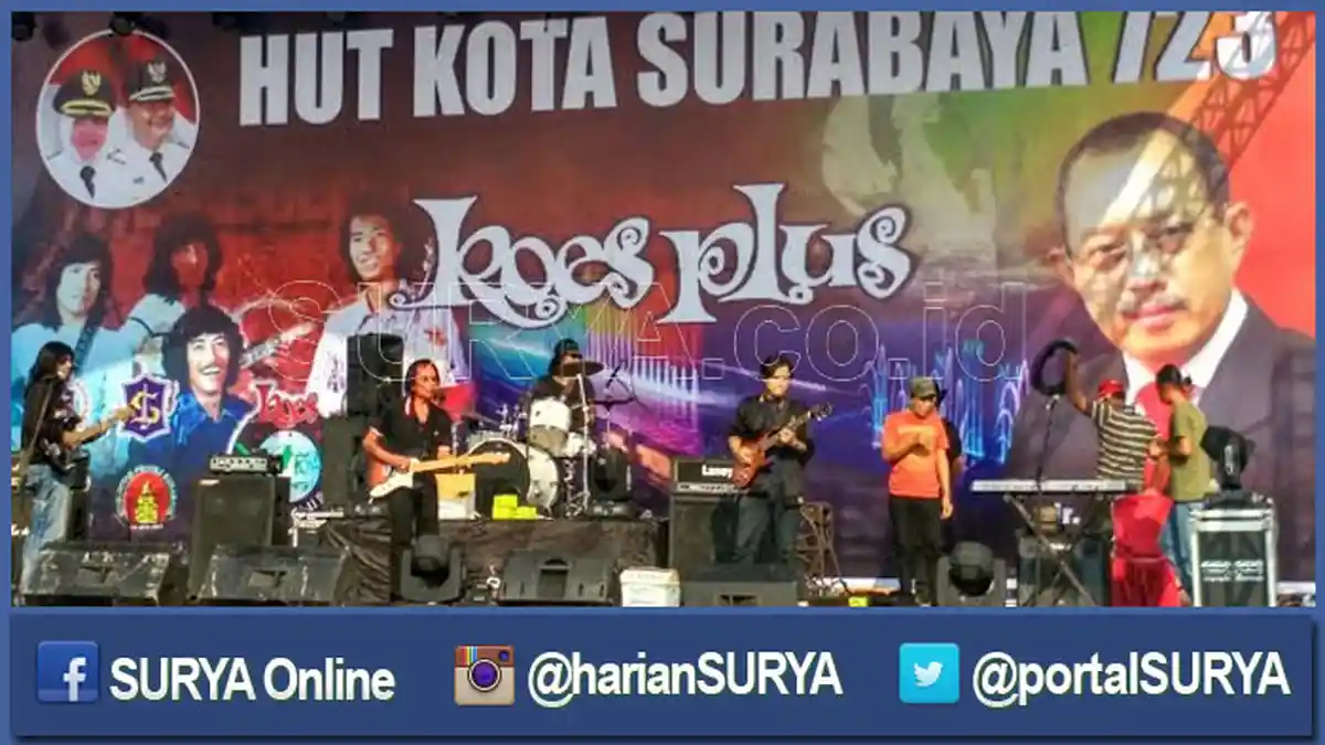 Hibur Warga, Koes Plus Ingin Tampil Sebulan Sekali di Surabaya