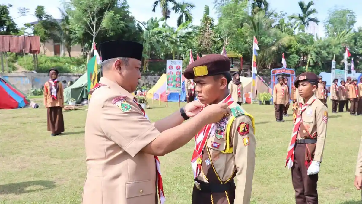 22 Pramuka Garuda Resmi Dilantik, Ketua Mabisaka Bhayangkara: Ini Bukan Garis Finish 