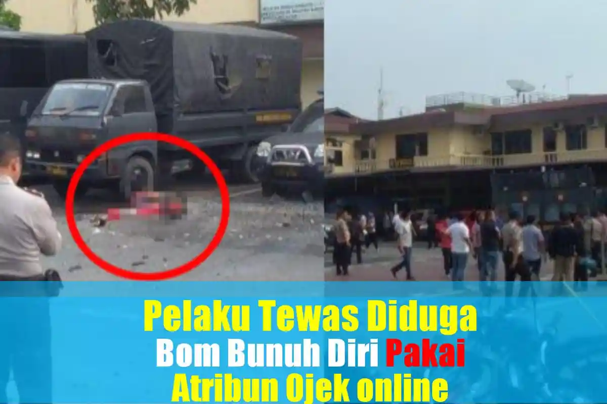 MENCEKAM Saksi Mata Ungkap Suasana Saat Ledakan Bom Bunuh Diri di Mapolrestabes Medan, Lila Refleks
