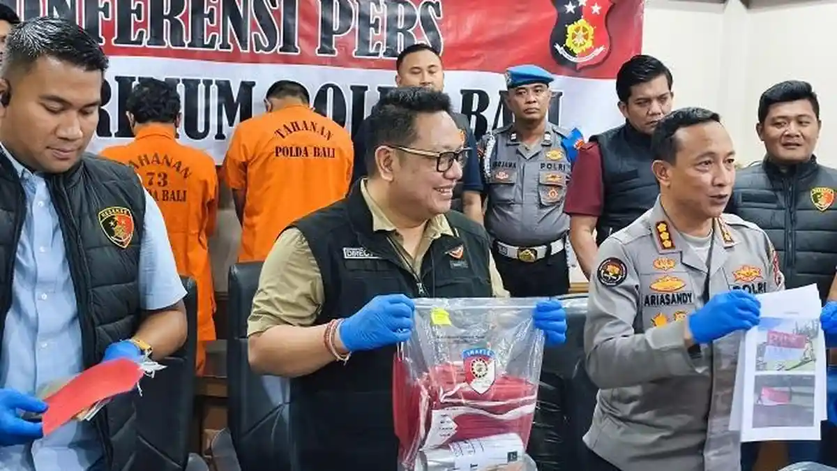 2 Pelaku Vandalisme Bendera Merah Putih di Jembrana Dibekuk, Motif Sensasi Pribadi dan Ingin Viral