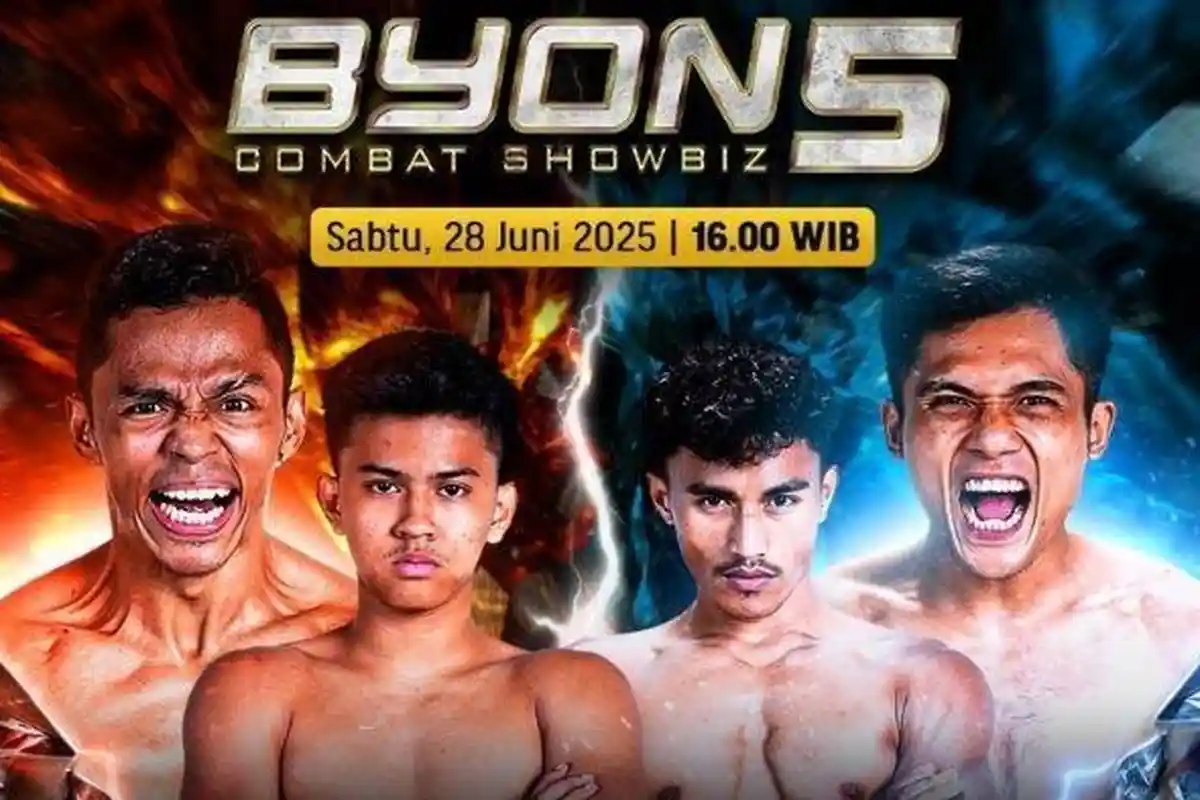 Jadwal Kkajhe vs Aziz Calim Jam Berapa? Ini Link Live Streaming Byon Combat 5 di Vidio