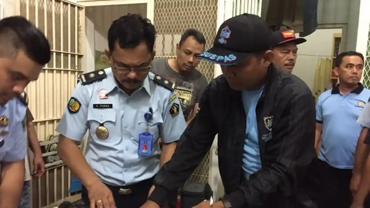 Sidak di Lapas dan Rutan Tanjung Gusta Medan, Petugas Sita Uang Rp 43 Juta