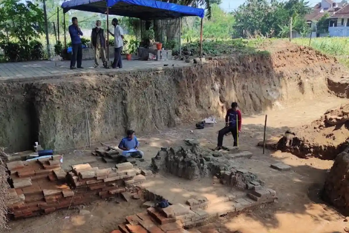 Hari Terakhir Ekskavasi Candi Gedog di Kota Blitar, BPCB Jatim Temukan Pintu Masuk Sebelah Barat