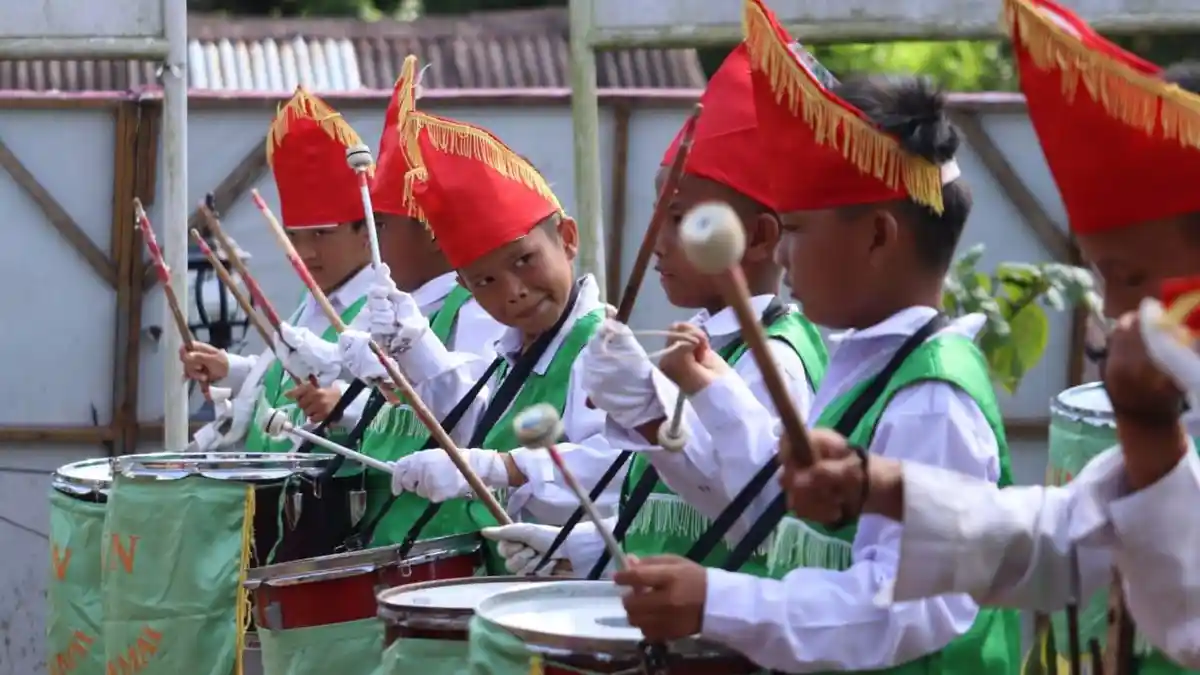 Pelaksanaan MTQ Tingkat Kecamatan Kerajaan Dibuka Wakil Bupati Pakpak Bharat H Mutsyuhito Solin