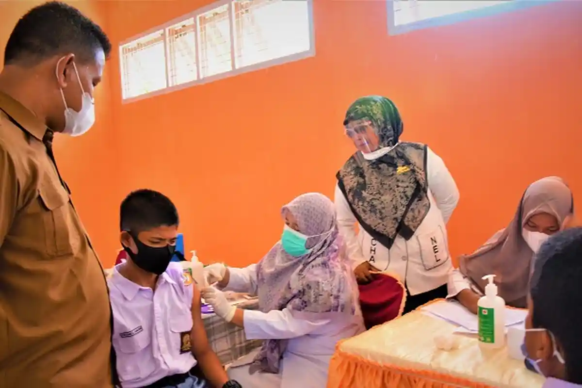 Menolak Vaksinasi, Siswa tak Dibolehkan Belajar Tatap Muka