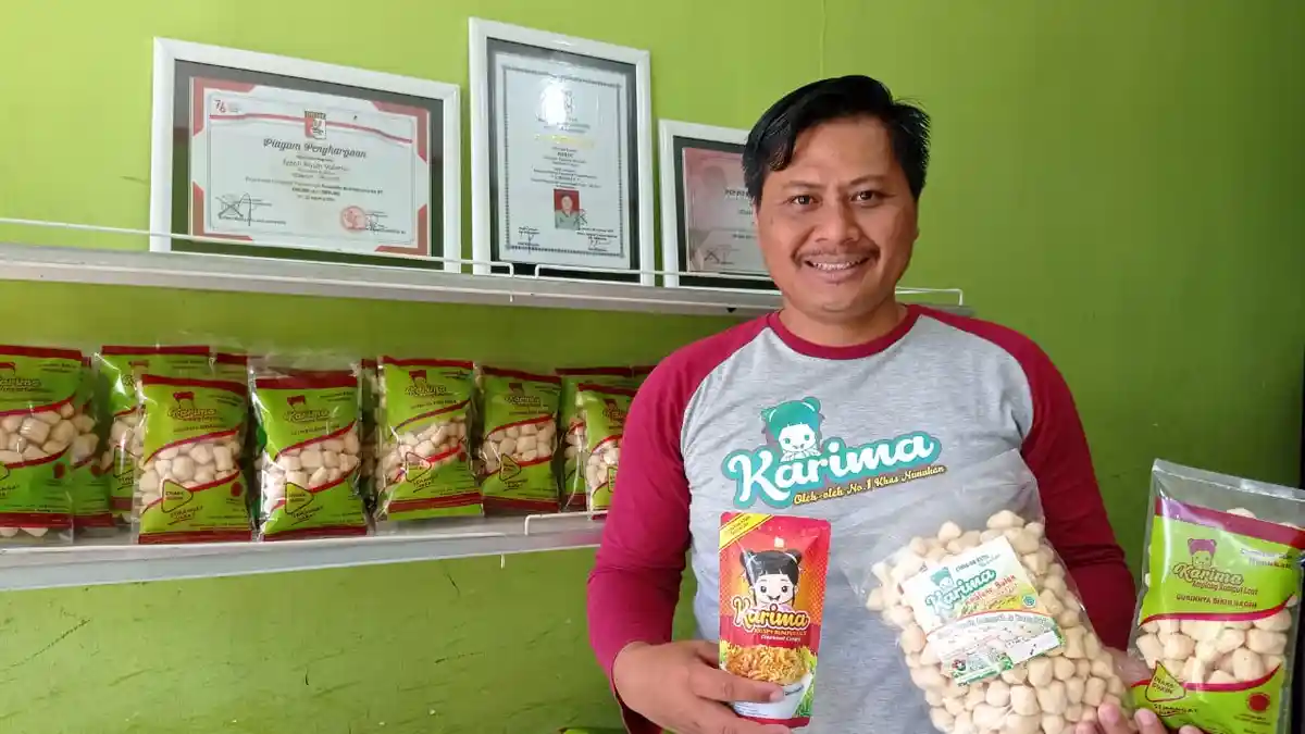 Gurihnya Bisnis Amplang Rumput Laut Khas Nunukan, Laris Manis Hingga Malaysia