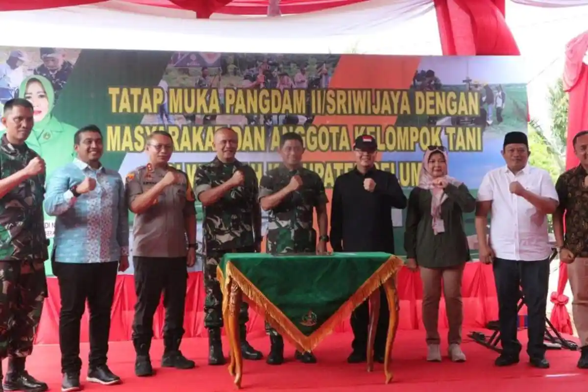 Kapolda Bengkulu Hadir di Peresmian Irpom oleh Pangdam Sriwijaya di Seluma, Sinergitas TNI-Polri